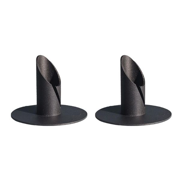 

candle holders 2pcs iron candlestick holder wrought decorative for home