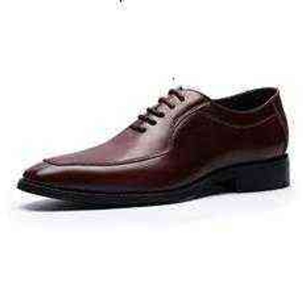 

tangzuo ld2066 formal pointed leather shoes, , 37-45, Black