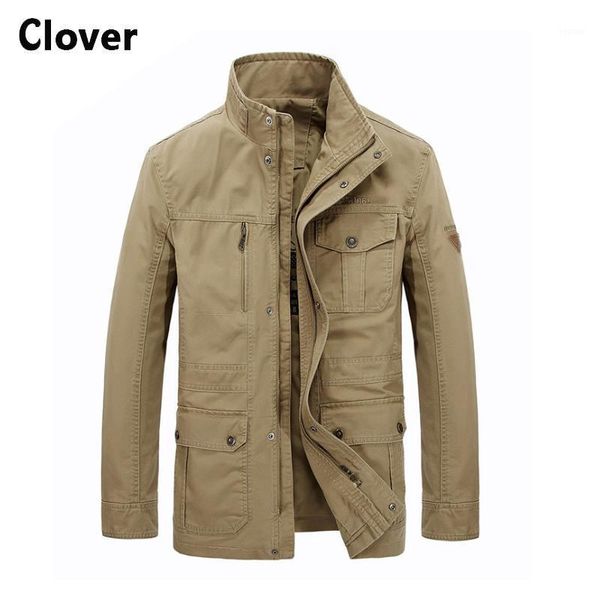 

brand plus size 7xl 8xl military jacket men autumn winter cotton outwear army mid-long coats male jaqueta masculina men's jacke, Black;brown