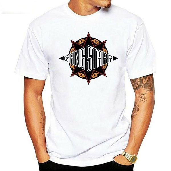 

men's t-shirts gang star hip hop funny style t-shirt, cotton simple fashion gifts for friends, White;black
