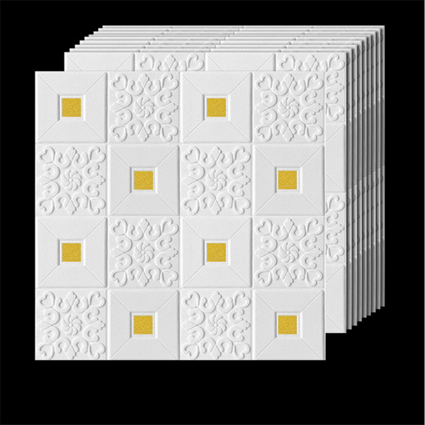 

wallpapers foam wallpaper self-adhesive paper roof ceiling decoration stickers bedroom tv background 3d wall large area