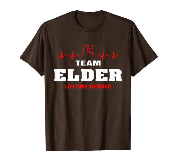 

Team Elder lifetime member shirt surname, last name gift T-Shirt, Mainly pictures