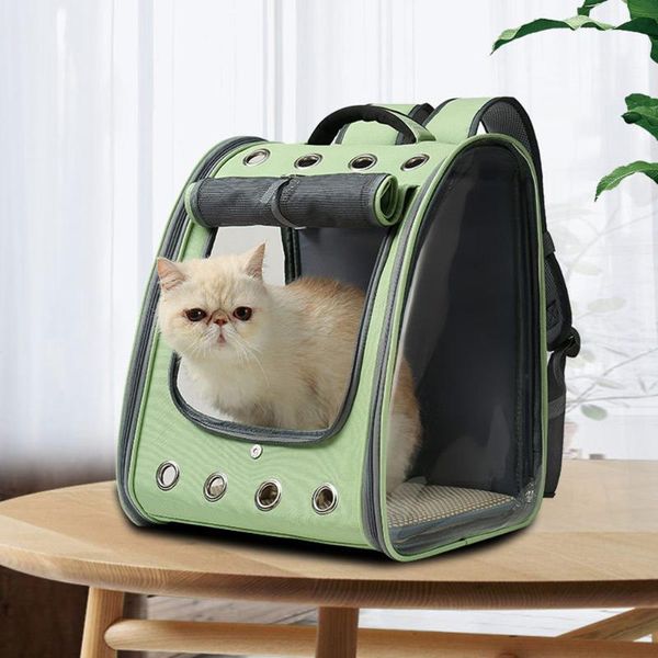 

cat carriers,crates & houses pet backpack full transparent pvc large capacity shoulder portable dog carrier bag good for