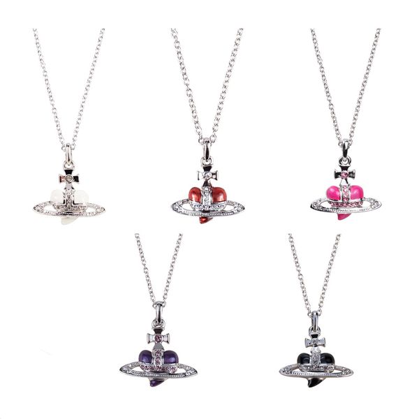 

pendant necklaces love necklace 45cm female simple pendants for women fashion jewelry gift, Silver