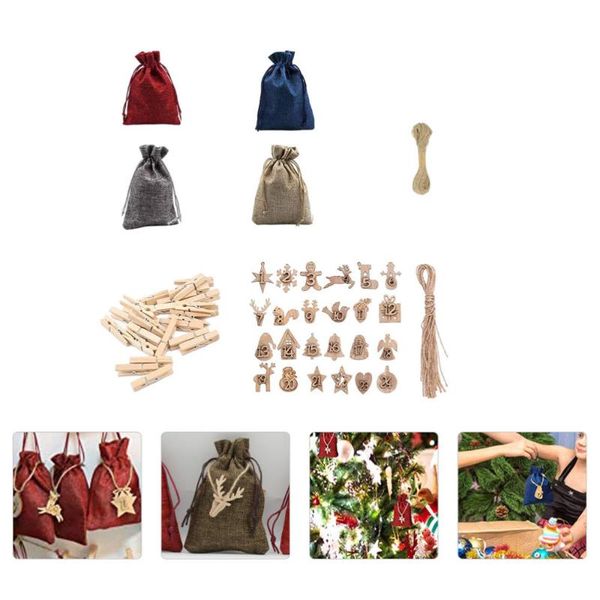 

gift wrap 1set baking candy packing bag christmas drawstring party packaging