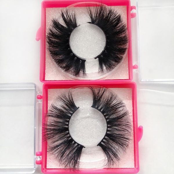 

buzzme natural soft 25mm extra length false eyelashes dramatic makeup 3d mink lashes extension1
