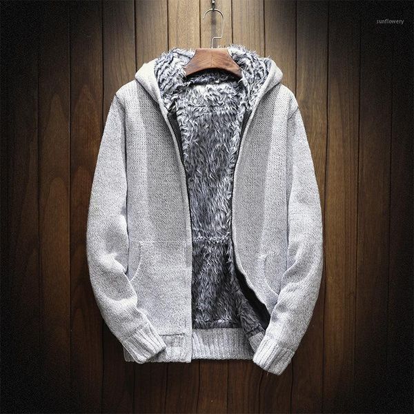 

men's jackets knitted jacket, Black;brown