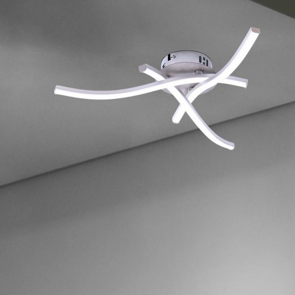 

ceiling lights modern led light 21w night forked shaped lamp for living room bedroom decor curved design