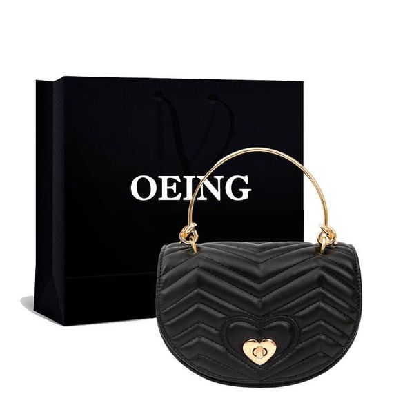 

evening bags heart shaped lock handle bag women luxury designer handbags quilted leather shoulder ladies purses wedding 2021