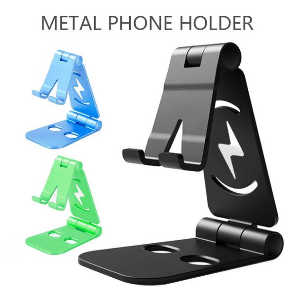 

mobile phone holder seat deskfor ipad tablet charging base double adjustable shelf foldable desk stand cell mounts & holders