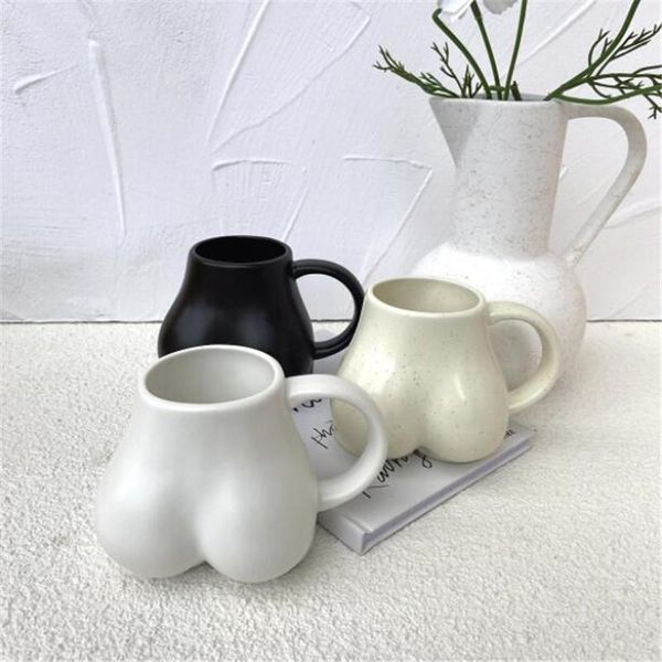 

mugs coffee mug ceramic cup body art deskdecor water bottle ornaments home vase
