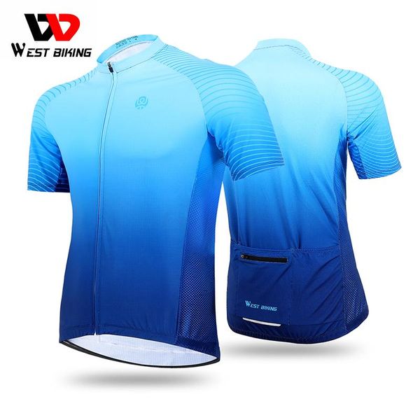 

men's cycling jersey short sleevefull zipper bike clothing with pockets quick dry mtb road team men racing jackets, Black;red