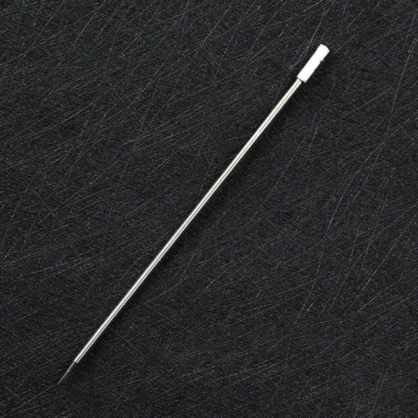 

forks 5pcs stainless steel cocktail picks fruit cake sticks toothpicks appetizer pick for party bar (square hat head)