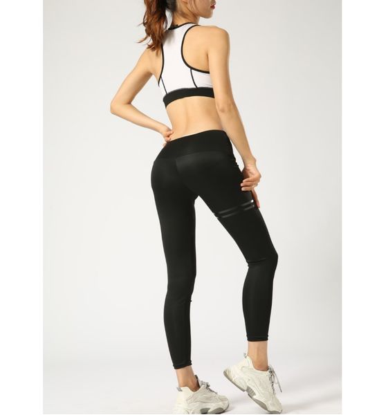 

leggings fashion women's double ring printed, Black