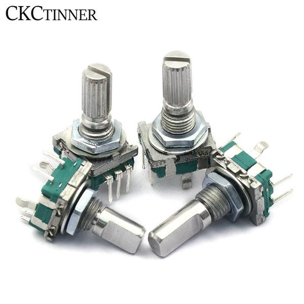 

smart home control 5pcs plum handle 15mm 20mm rotary encoder coding switch / ec11 digital potentiometer with 5-pin