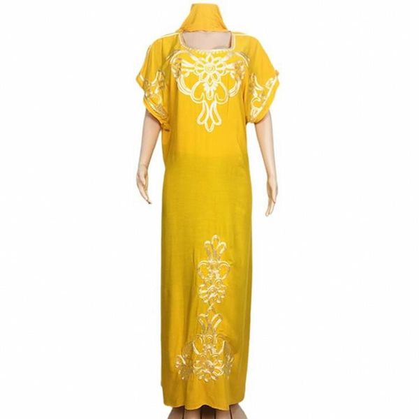 

ethnic clothing embroidery african dresses for women fashion dress lady elegant oversized africa long maxi and scarf, Red
