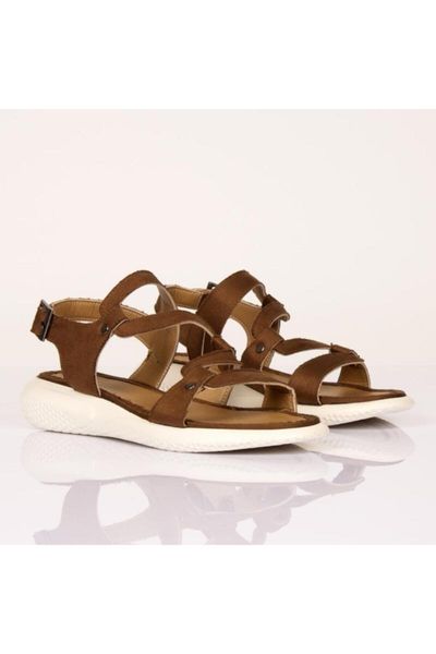 

sandals tan suet casual female sandals-cd1039045, Black