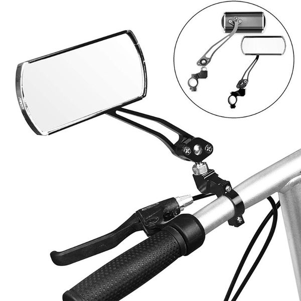 

motorcycle mirrors 1 pair bicycle rearview mirror electric handlebar wide-angle