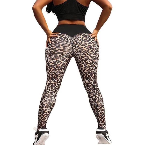 

women's leggings s-2xl 2021 women pants fashion temperament casual simple breathable hip leopard pencil cw546, Black