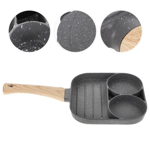 

pans 1pc non stick omelet pan egg frying pot breakfast skillet with handle