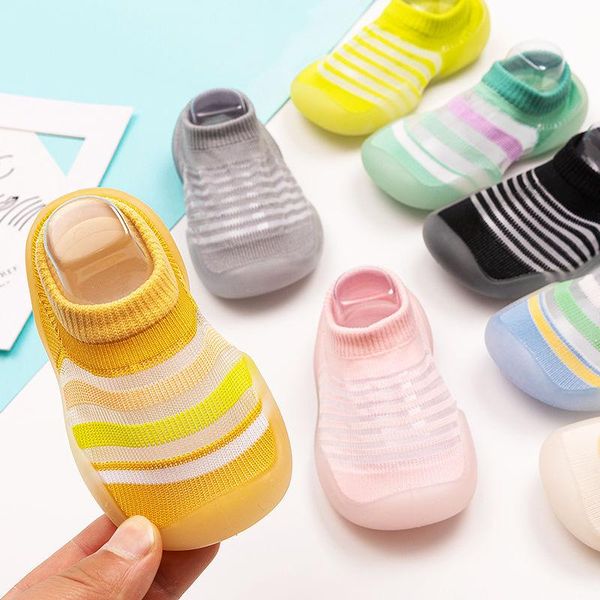 

baby shoes boy girl fashion toddler anti-slip soft rubber socks first walkers