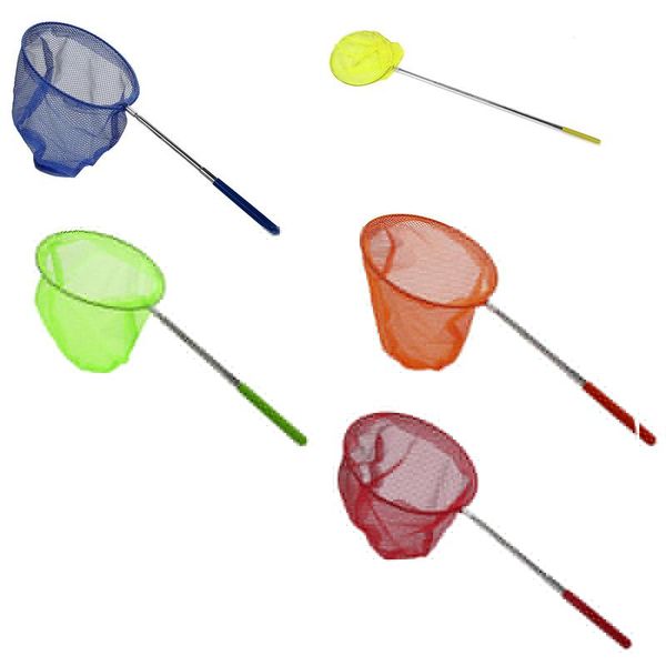 

outdoor catching butterfly net fishing bag stainless steel tool portable accessories