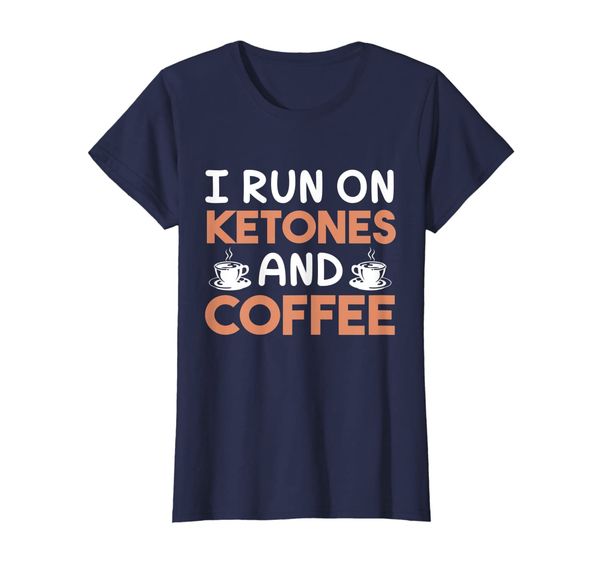 

keto coffee shirt for women, White;black