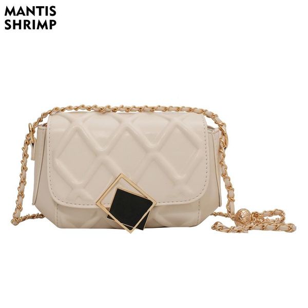 

evening bags women bag fashion shoulder designer handbags pu leather messenger chains diamond lattice crossbody