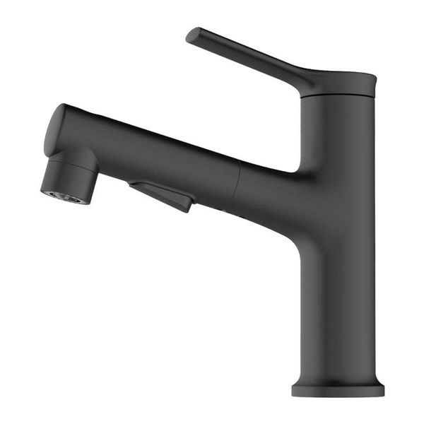 

copper pull-out and cold basin faucet double-mode water outlet stretchable shampoo bathroom bath accessory set