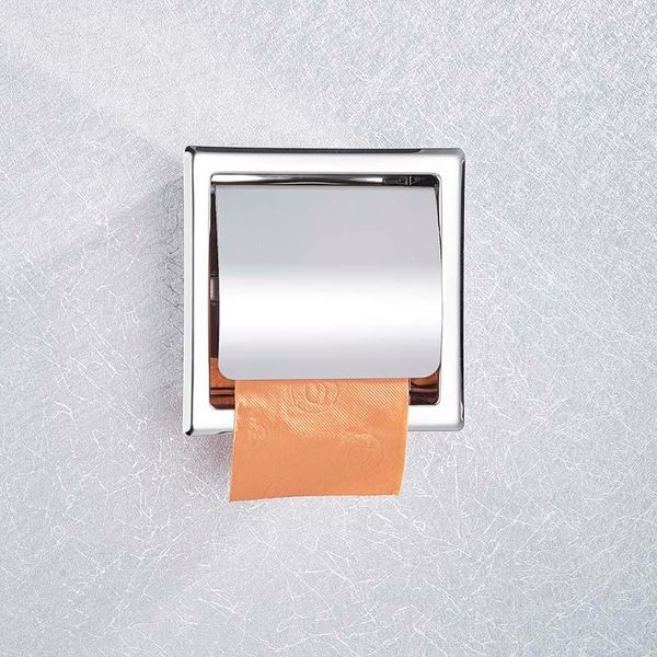 

toilet paper holders onyzpily bathroom holder chrome finish stainless steel tissue box black wall mounted
