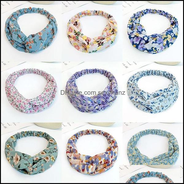 

headbands hair jewelry jewelry womens elastic sports ladies and girls cross mticolor headband drop delivery 2021 mjbyu, Silver