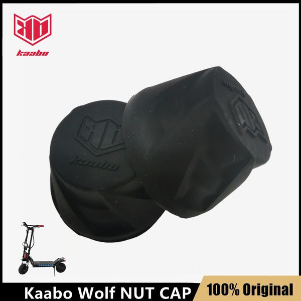 Ursprünglicher elektrischer Roller Nusskappe Gummiabdeckung für Kaabo Wolf Warrior / Wolf King + Motor Schraubkappe Ersatzteile