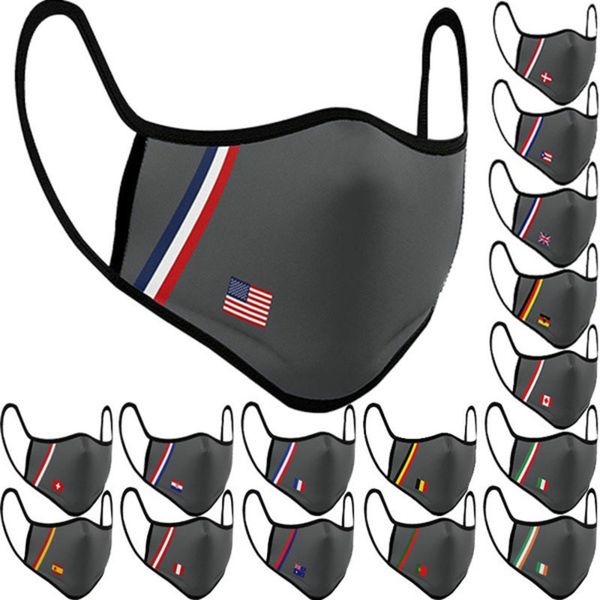 

flag 2021 national dust protection printed cotton mask washable