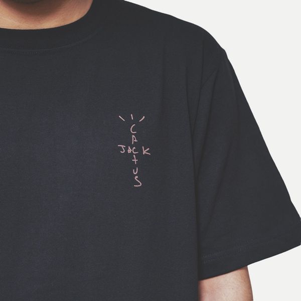 

travis scott t shirt ts short sleeve tide brand wild ins pure color solid simple basic t-shirt men's and women's bottoming, White;black
