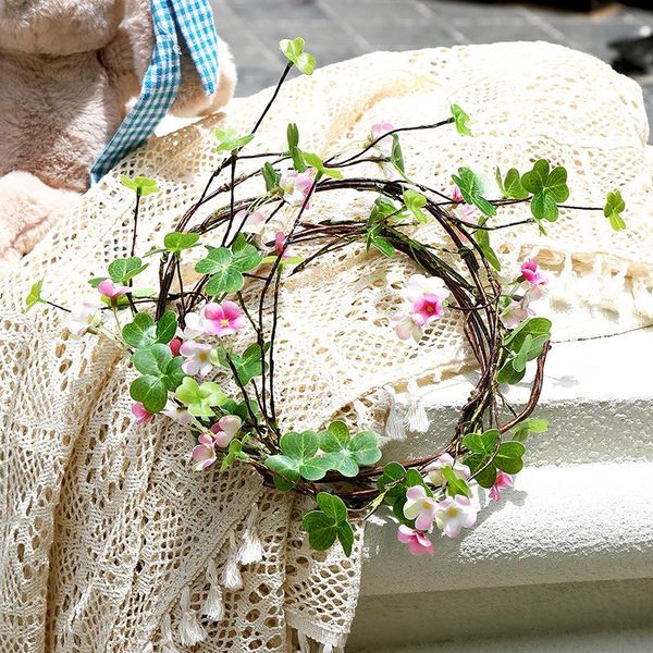 

decorative flowers & wreaths 115cm artificial flower long rattan realistic hanging silk plants vine garden wedding display cabinet home furn