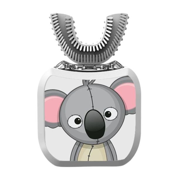 

children's electric toothbrush u-shaped smart sonic rechargeable silicone