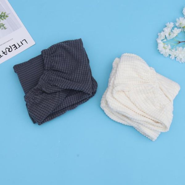 

2pcs simple chair seat slipcover elastic cover furniture protector for home restaurant (dark grey and beige 40 x 95cm covers