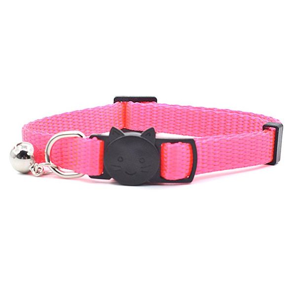 

cat collars & leads collar with bell safety buckle kitten small dogs cats adjustable nylon pet supplies drsa889