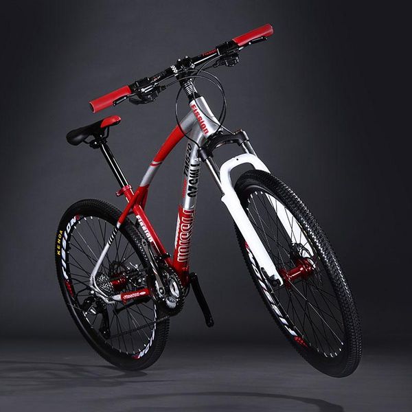 

inch 27 speed mountain bike double disc brake shift student bicycle bikes
