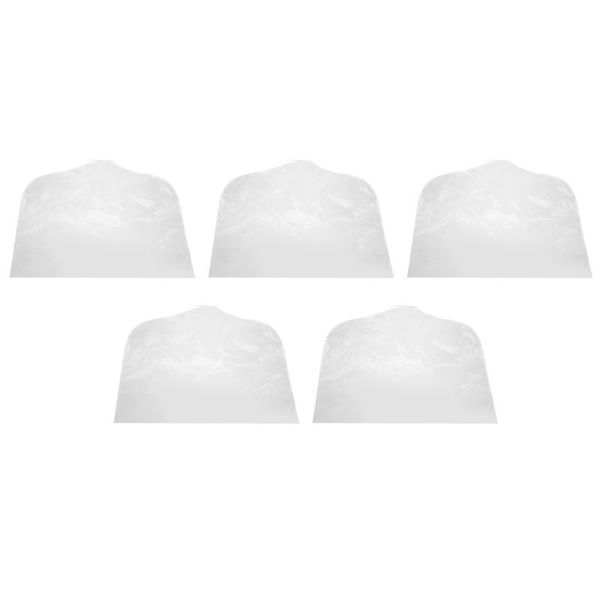 

clothing & wardrobe storage 5pcs transparent clothes dust cover shoulder covers garment protectors for suit coats jackets without hanger