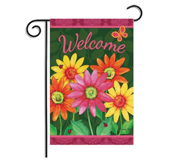 

2021 sublimation blank garden flag american garden flags heat tranfer printing garden banner blank banners size 30*45cm