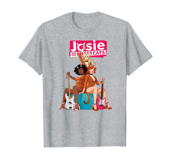 

Archie Josie and the Pussycats Group T-Shirt, Mainly pictures