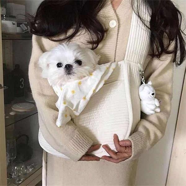 

dog car seat covers cat bag go out portable pet backpack with small canvas on the diagonal shoulder