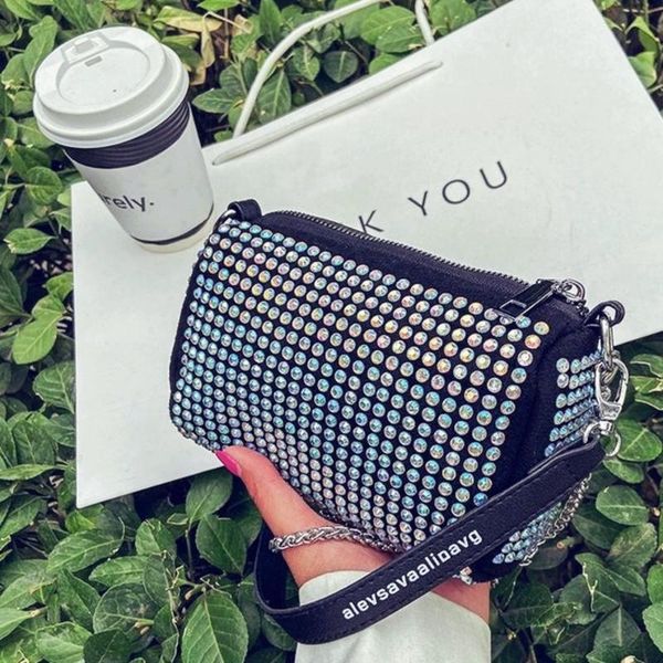 

evening bags minority bag women's messenger with diamond zipper wedding anniversary girl austrian glittering luxury goods