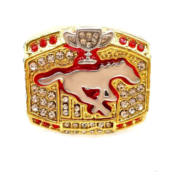 

2008 calgary stampedrs 96th grey cup championship ring, Silver