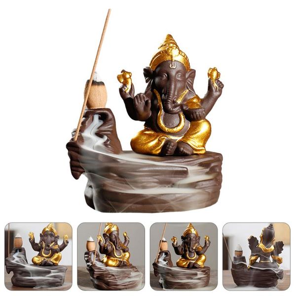 

ganesha backflow incense burner creative deskfragrance lamps
