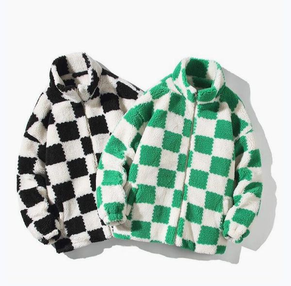 

21ss winter new men's women's brand designers wool wool coat jackets men and women casual fashion thickened couple's cotton c, Black;brown