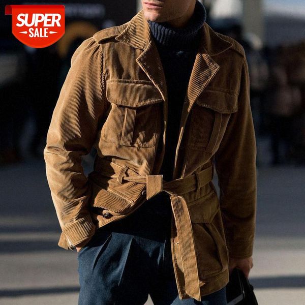 

autumn casual jacket men's solid color creative #wm9u, Black;brown