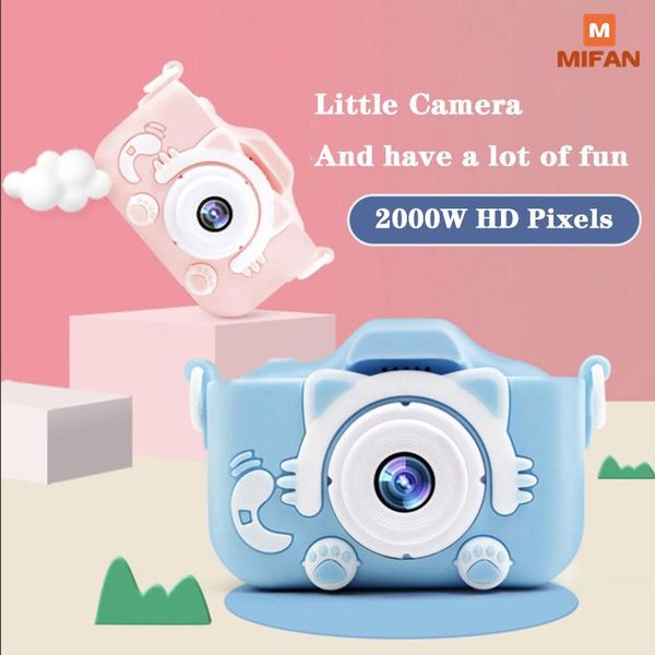

automatic miflame kids camera 2.0 ips inch screen mini digital 12mp po children with 600 mah polymer battery toys gift cameras