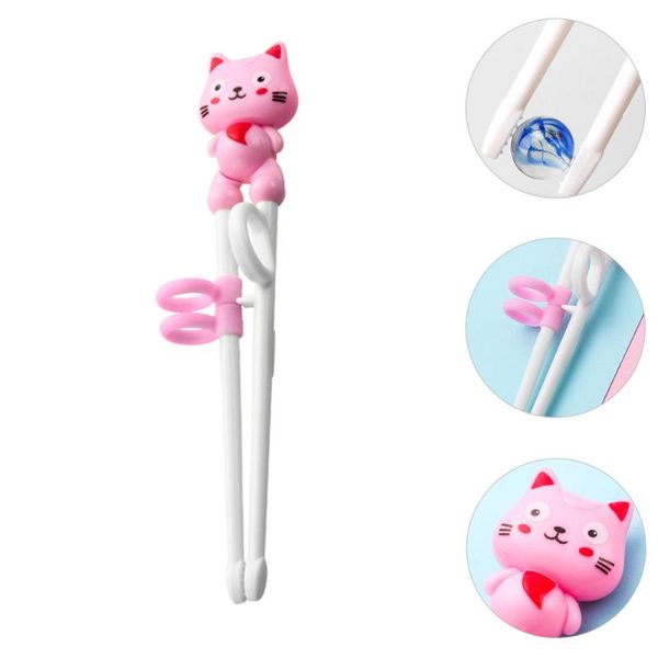

chopsticks 1 pair of reusable baby training eating lovely animal